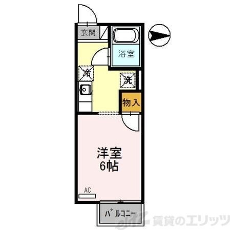 ジュネス阪本の物件間取画像